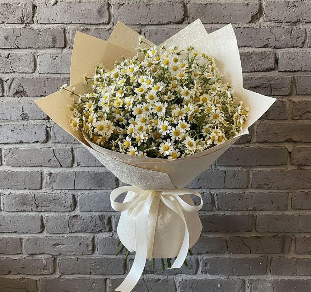 Букет цветов из: Ромашки в Виллози