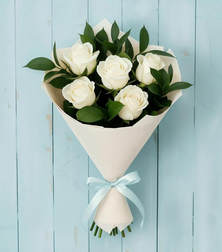 Букет цветов из: Розы в Виллози