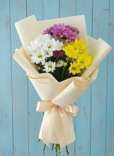 Букет цветов из:  Хризантемы в Виллози