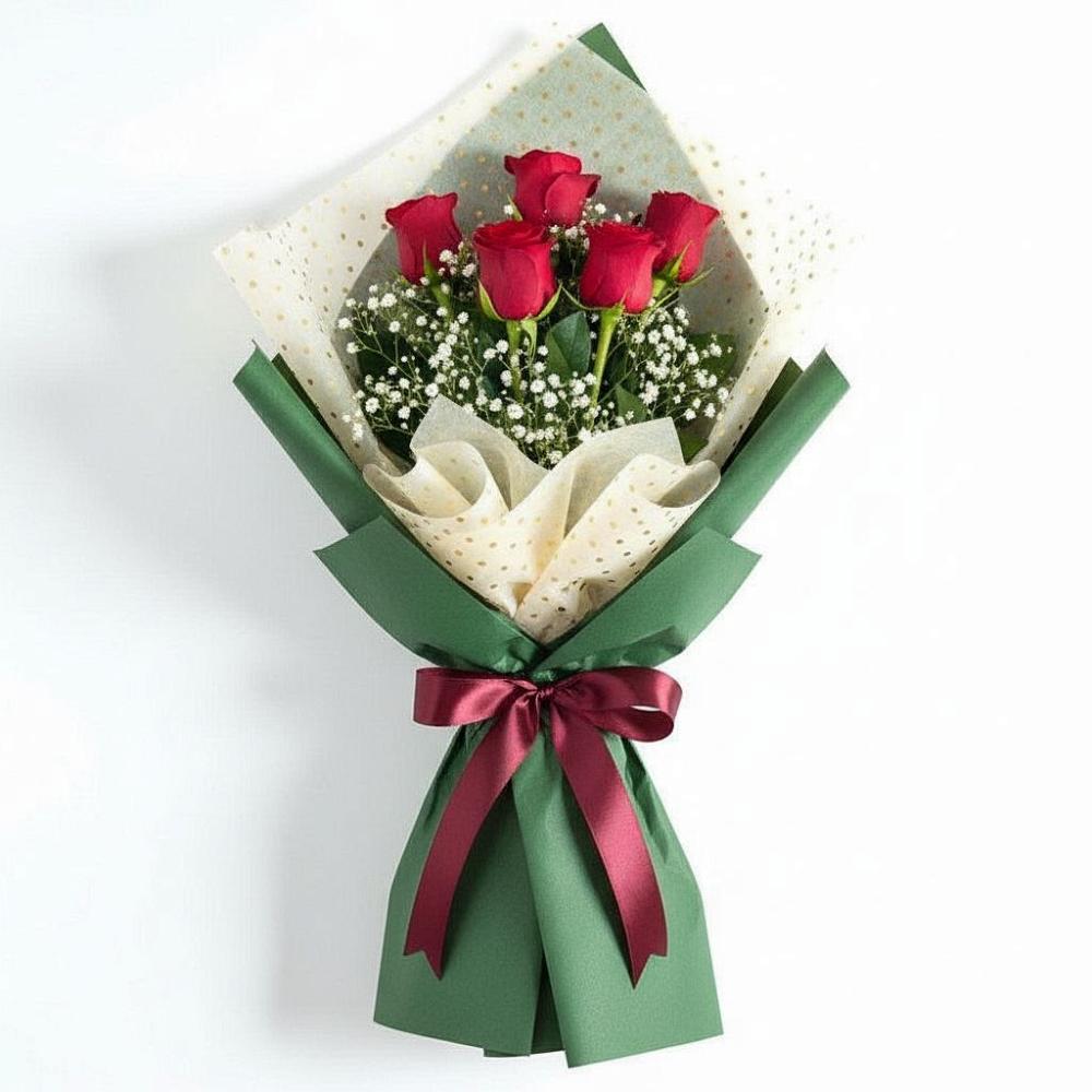 Букет цветов из: Розы в Виллози