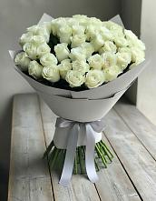 Букет 35 Белых роз в Виллози