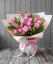 Букет Розовый кустик в Виллози