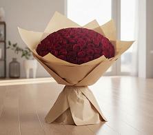 Букет 101 Красная роза в Виллози