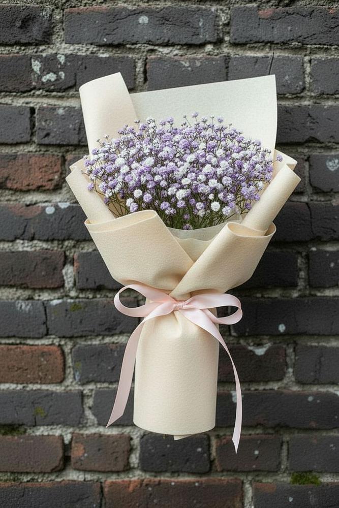 Букет цветов из: Гипсофила в Виллози