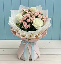 Букет цветов из:  Розы в Виллози