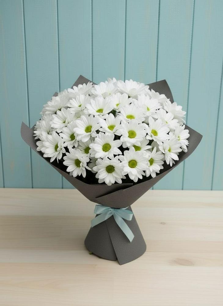 Букет цветов из: Хризантемы в Виллози