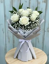 Букет цветов из:  Розы в Виллози