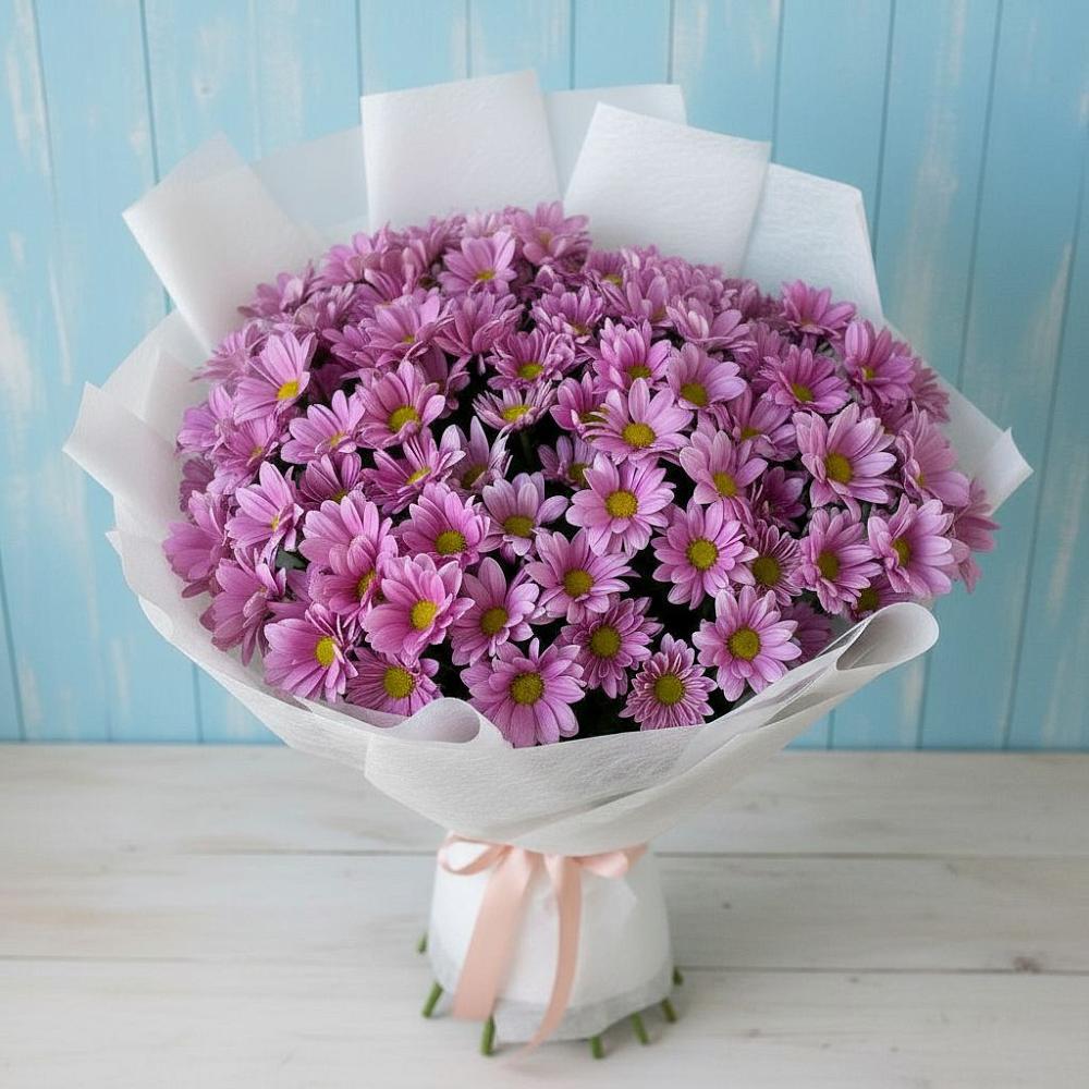 Букет цветов из: Хризантемы в Виллози