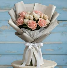 Букет цветов из:  Розы в Виллози