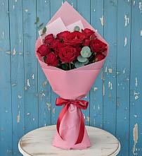 Букет цветов из:  Розы в Виллози