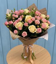 Букет цветов из:  Розы в Виллози