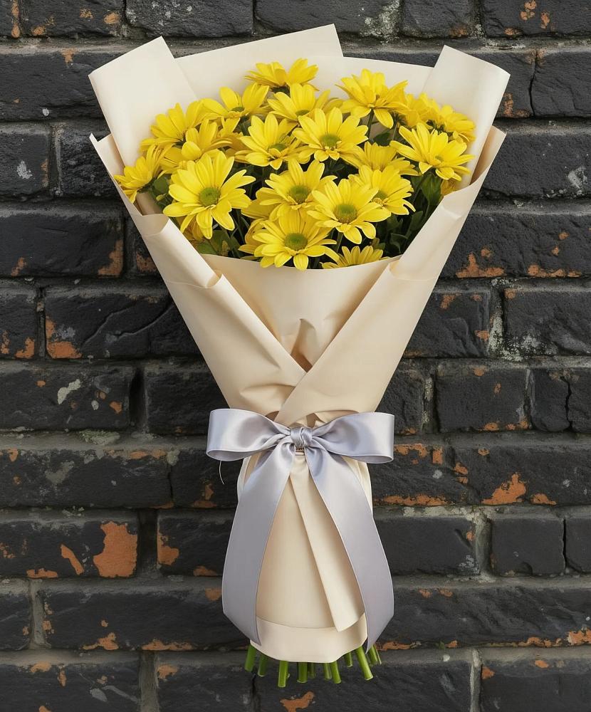 Букет цветов из: Хризантемы в Виллози
