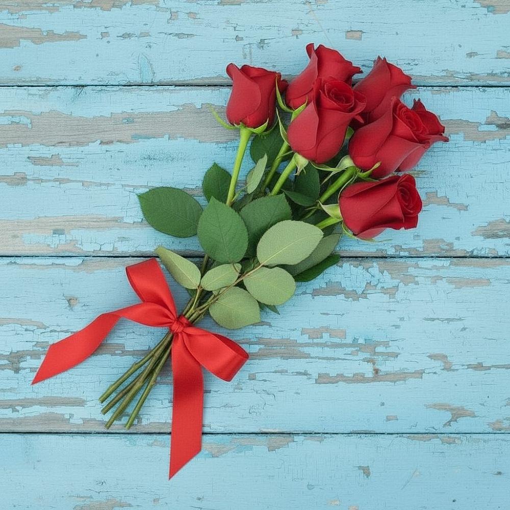 Букет Красные розы в Виллози