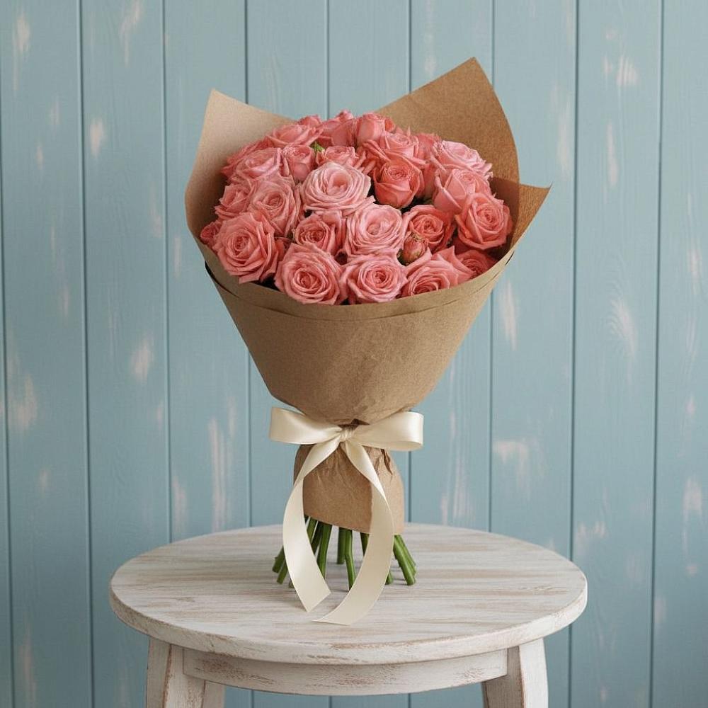 Букет цветов из: Розы в Виллози