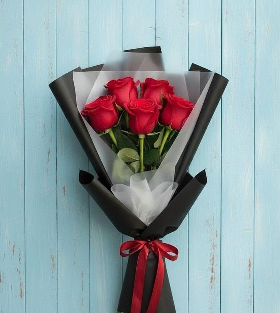 Букет цветов из: Розы в Виллози