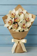 Букет цветов из:  Орхидеи и Розы в Виллози